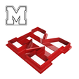 Varsity-M-1.png Varsity Style Letter M Cookie Cutter