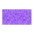 PavingStones115_thin_60x30mm_rect_PRINT.stl 3 in 1 BUNDLE - Paving Stones 115 texture Bases Set (round, square and rectangle, oval) + thin bases | Perfect For Tabletop Wargames & RPG's