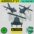 A8.png AIRWOLF HELICOPTER (4X PACK)