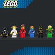 Ninjago-All-Character-6.jpg Fichier STL Lego - Ninjago Tous les personnages・Objet imprimable en 3D à télécharger