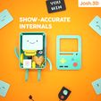 BMO show accurate.jpg 3D file BMO - with show accurate internal parts!・3D print model to download, Josh3Dshop