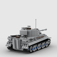pzkpw-VI-tiger-I_3.png Brick Style WW2-Tank Tiger-I