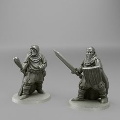 Bandit-A-and-B.jpg STL-Datei Banditen! kostenlos・Design zum 3D-Drucken zum herunterladen