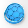 80_P_futbolnyy-myach(print).jpg COOKIE CUTTERS. FORM FOR CUTTING A COOKIE "Soccer ball"