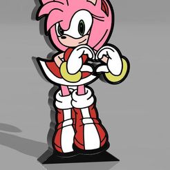 3D file Amy - The Murder of Sonic The Hedgehog 🦔・Design to