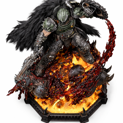 Doom: The Dark Ages - Doom Slayer 1/4 Scale Dark Fantasy Statue