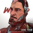 300620 - Wicked - Iron man bust 04.jpg Wicked Marvel Avengers Iron man 3d Bust: STL ready for printing