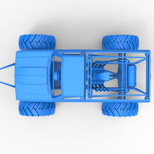 58.jpg Diecast Çamur kamyonu Ölçek 1:25