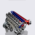 267B5DA0-B934-45C8-93B9-F5979C0127F9.png TITEN Billet Toyota 2JZ Turbo engine High Detail Supra motor