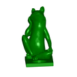 FTfront.png Bored Frog Tealight Candle Holder