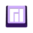 keycap-manjaro.stl Keycap Linux Distro Logos - Arch, Ubuntu, Deck, Mint, Manjaro
