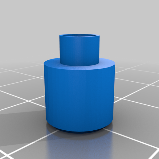 BIQU B1 Hot-end Fix IMPROVED INSERT for Creality coupler - 3D model önizlemesi