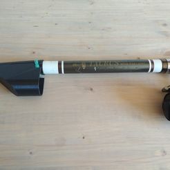 IMG_20180827_182339.jpg Free STL file Fishing rod cap・3D printing idea to download