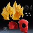 Deadpool_Goku-05-Cuts.jpg Super Deadpool Mask 3D Printer File STL