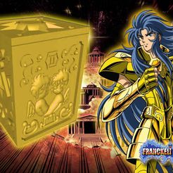 Sin.jpg Free STL file saint seiya geminis box V2・3D printer model to download