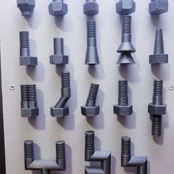 20190516_090054.jpg Free STL file Specialty Bolts・3D printable object to download