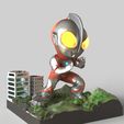 Ultraman_Chibi.760.jpg Ultraman-CHIBI VERSION -FANART- ウルトラマン-Japan tokusatsu CARICATURE -3D PRINT MODEL