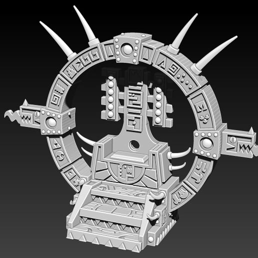 Howdah-Modern-15.jpg Saurian Stegy-Howdah 2.0 -  Accessories Model