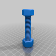 Screw-Nut.png M14 screw and nut