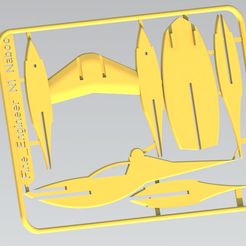 N1_Naboo.JPG Télécharger le fichier STL gratuit N1 Naboo starfighter kit card standard Version • Objet imprimable en 3D, ricktamarov