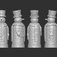 03.jpg Snowman figure 3D print model