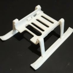 Train d'atterrissage DJI Mini 2 ph1.jpg Free STL file Landing gear DJI Mini 2・Template to download and 3D print