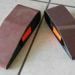 sidebyside0.jpg Archivo 3D gratis Bloque lijador de banda S (banda 60x400mm) con cierre rápido excéntrico・Objeto para impresora 3D para descargar