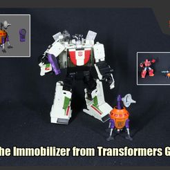 3D file The Immobilizer from Transformers G1 3D printable