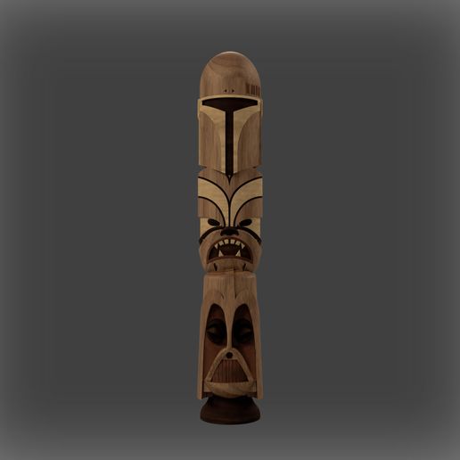 Star Wars Totempole 3D model