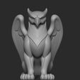 Griffin-render-1.jpg Mystical Griffin Minimalist Sculpture