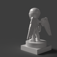 Falcon_Unrendered-6.png Chibi Falcon Sam Wilson Marvel 3D STL File