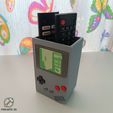Game-Boy-Remote-Holder-Frikarte3D.jpg Game Boy Remote Control Holder 🎮