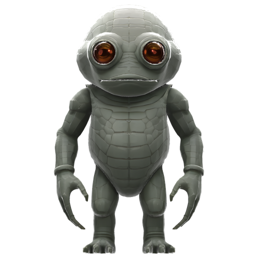👾 Gecko Guardian The WideEyed Reptilian Character・Free 3D File for