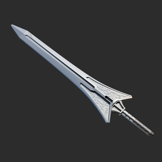 パワーストーン（剣） 🗡️ 1993 Power Rangers Megazord - Power Sword・ STL File for 3D