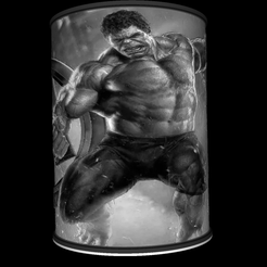 Vue-on_1.png Archivo STL Lámpara Hulk・Diseño imprimible en 3D para descargar