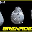 GRANAT11.jpg Sci-Fi Grenades Set / Kitbash