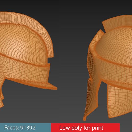 view4.jpg 300 spartan helmet replica 3D print model
