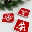 Holiday-Stacking-Coasters-Group-02.jpg Snowflake Stacking Holidays Coaster, Christmas Bar Ornament