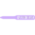 GREEN BEANS.stl Garden Markers, spice labels - green beans. Plant stakes, plant labels - stl file 3d printing. Garden stake and herb markers - plant tags