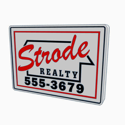 STRODE REALTY (HALLOWEEN) Lightbox by MANIACMANCAVE3D