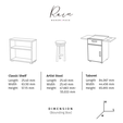 Artists-Room-Furniture-Collection_Miniature-6.png Classic Shelf  | MINIATURE ARTIST ROOM FURNITURE COLLECTION