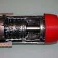assy.jpg 低バイパス・ターボファン・ジェット・エンジン