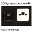 Capa-Spool-reader.png 3D Systems Spool Cartridge Refill Resetter CubePro, Cube 3, Ekocycle, Cube X