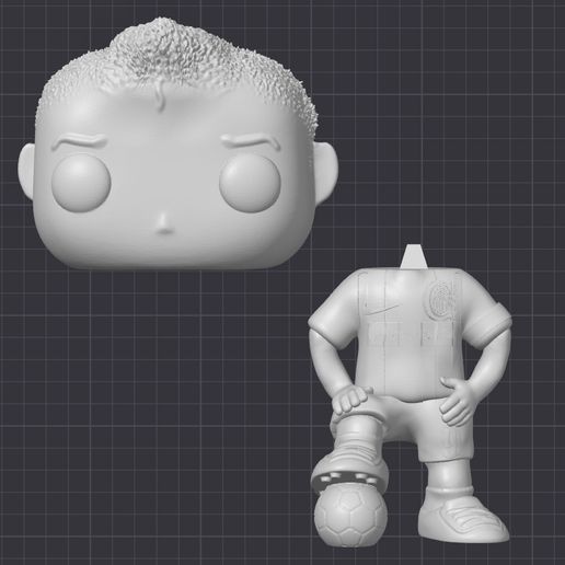 Funko Marco Ruben Rosario Central 3D model