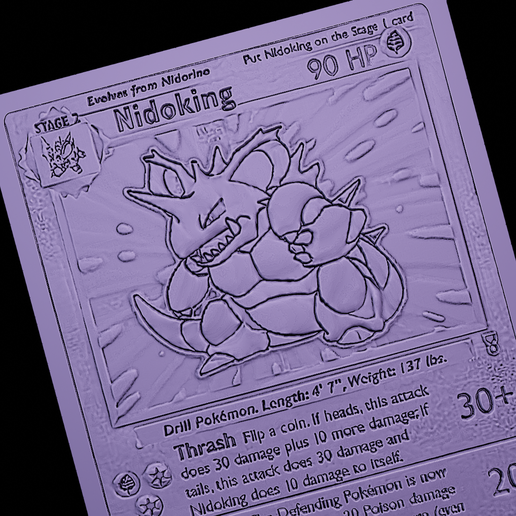 🐉 NIDOKING POKEMON・Free STL File for