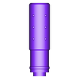 SMK.stl Free STL file Airsoft Mk 23 Short silencer・3D print design to download