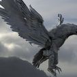 untitled.2955.jpg OBJ file phoenix bird 3D model・3D printing template to download