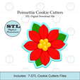 Etsy-Listing-Template-STL.png Poinsettia Cookie Cutters | STL File