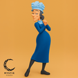 bruja-del-71.png La Bruja del 71 doña Clotilde - 《Chavo del 8》动画系列中的 3D 人物