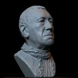 07.jpg Three Eyed Raven (Max Von Sydow) Game of Thrones character, 3d Printable Model, Bust, Portrait, Sculpture, 153mm tall, downloadable STL file